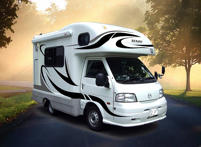 大阪　キャンピングカー　大阪市　マツダ　ボンゴ　オーダーメイド　特注　キャンピングカー販売 デザイン　外装デザイン